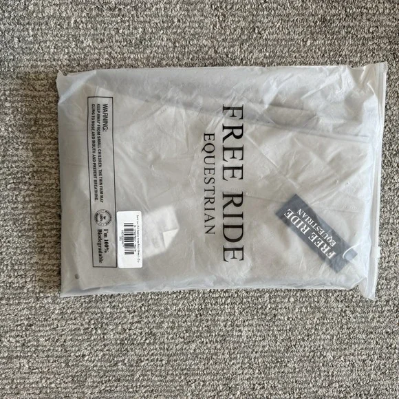 NEW Free Ride Equestrian Lux Breech Knee Patch Sand Lux Womens Size Medium Horse - Picture 10 of 12